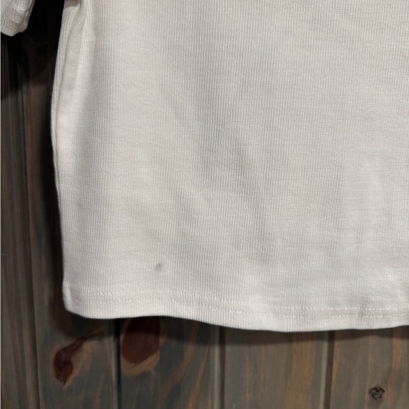 FILA Hailey Bieber White Crop Tee M - Picture 5 of 5